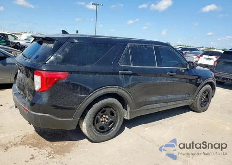 2020 Ford Explorer Police Interceptor из США, поврежденный, VIN 1FM5K8AC0LGA03737